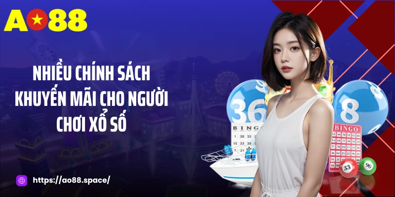 Nhiều chính sách khuyến mãi cho người chơi xổ số